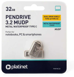 Flash drive Platinet PMFMC32 USB-C 3.2 32GB 