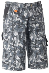 Kapriol - Pantaloni scurti TENERE PRO camouflage gri mas.XL KAP-32530 
