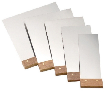 Set spaclu Kapriol cu maner din lemn 5 piese 40/60/80/100/120mm 