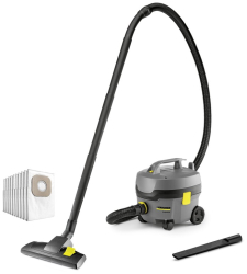 KARCHER - Aspirator uscat cu sac tip T 7/1 Classic BUNDLE 10 saci textili cadou 1.527-202.0