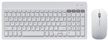 Kit tastatura si mouse wireless misz alb omega 
