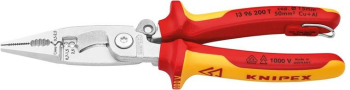 Cleste multifunctional Knipex 200mm VDE cu agatatoare 