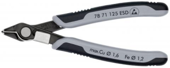 Cleste cu tais Knipex Super Knips 125 mm brunat ESD