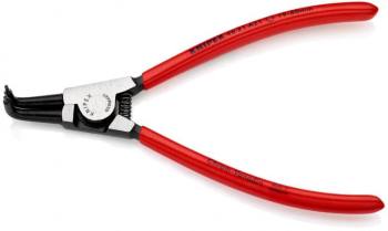 Cleste inel siguranta exterior Knipex varfuri indoite 90° 19-60 mm 