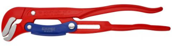 Cleste suedez Knipex forma S 1 1/2 reglare rapida rosu 