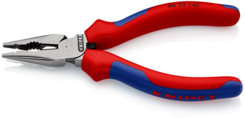 Cleste combinat/patent Knipex ascutit cu maner multicomponent 145mm 