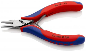 Cleste cu tais frontal Knipex varf ascutit 115 mm 