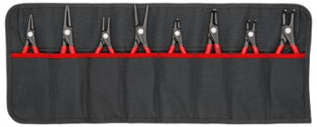 Set clesti inel siguranta Knipex seria 48 si 49 J1 J2 J11 J21 A1 A2 8 piese in husa 
