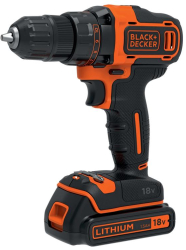 Masina de gaurit si insurubat Black+Decker BDCDD186B cu acumulator 