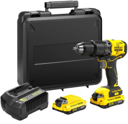 Masina de gaurit si insurubat cu percutie Stanley SFMCD715D2K cu acumulator 
