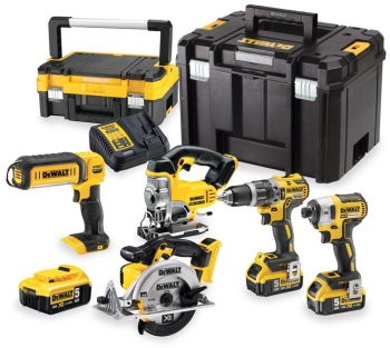 Pachet 5 scule Dewalt DCK551P3T 
