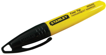 STANLEY - Mini marker varf subtire culoare negru 1-47-324 