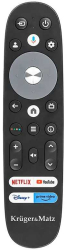 Telecomanda dedicata pentru TV Kruger&Matz cu sistem Google TV PIL0372 