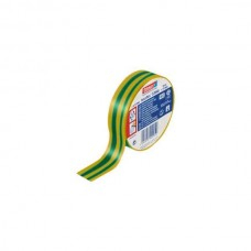 Tesa - Banda electroizolatoare PVC galben/verde 20mx19mm 