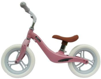 Bicicleta fara pedale cu cadru de magneziu Skillmax A UltraLight 2.8 kg roz
