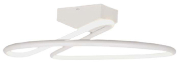 Candelabru led 20w 4000k 25x13cm - alb 