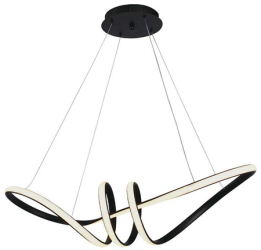 Candelabru led 24w 3000k 72x30x100cm - negru 