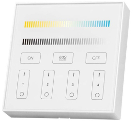 Controller banda led 4 zone wi-fi - alb 
