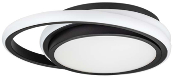 Corp iluminat led 38w 3in1 - negru 