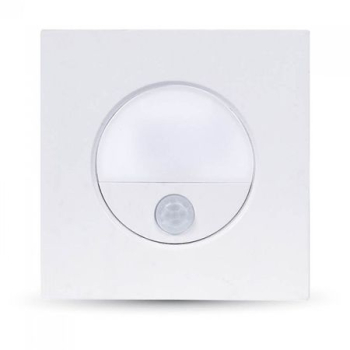 Corp iluminat led 3w 4000k cu senzor miscare ip20 