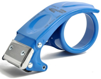 Dispenser banda adeziva ideal pentru colete cutter banda din otel albastru 