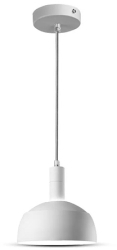 Pendul tavan soclu e14 - alb 