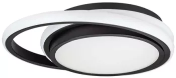 Plafoniera led 24w 3in1 - negru 