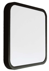 Plafoniera led 24w 4000k ip44 - negru 