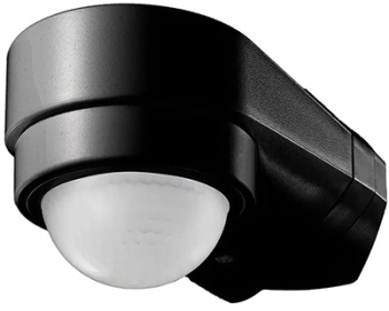 Senzor de miscare pe colt 240gr - negru 