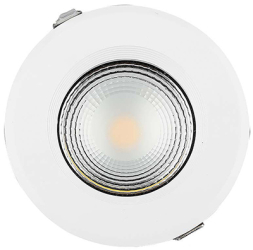 Spot led cob incorporabil 40w 6500k alb rece 