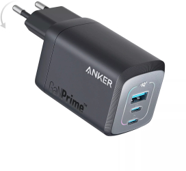 Incarcator retea Anker GaN Prime 67W ActiveShield™ 2.0 2x USB-C 1x USB-A Negru 