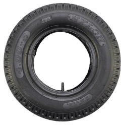 Anvelopa Cauciuc cu Camera pentru Motocultor 6PR Dimensiuni 4.00 x 8 inch 