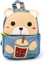 Ghiozdan pentru copii Blue Bear Albastru 26X21X7 Cm 