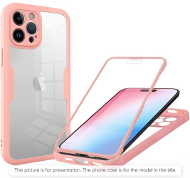 Husa pentru Samsung Galaxy A36 5G + Folie - Techsuit ColorVerse 360 Series - Pink 