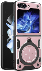 Husa pentru Samsung Galaxy Z Flip5 - Techsuit CamGuard Pro - Rose Gold 