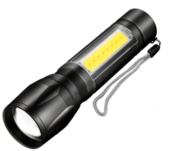 Mini lanterna LED 3W 150 lm negru VIVO071 