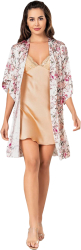 Set halat cu furou 1812 crem Loriva-L INTL 