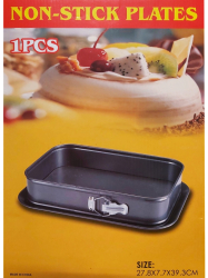 Tava cuptor dreptunghiulara cu baza detasabila dimensiune 27.8x7.7x39.3 cm acoperire antiaderenta 