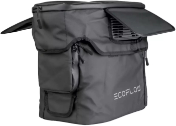 Husa EcoFlow pentru seria Delta 2, Rezistenta la apa, Negru 
