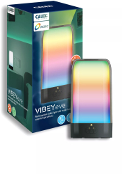 Lampa de birou LED Calex Vibey reincarcabila RGBIC 2500 mAh Negru 