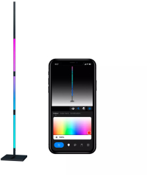 Lampadar Calex Smart LED, pliabil, lumina ambientala, control vocal, 175 cm 