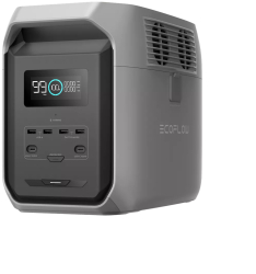 Statie de incarcare portabila EcoFlow Delta 3 1500, 1800W AC, Gri 