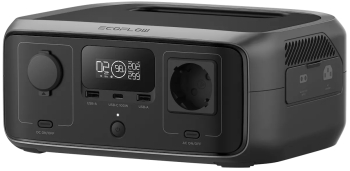 Statie de incarcare portabila EcoFlow River 3, 245 Wh, 300W, 600W cu X-Boost, Negru