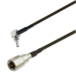 Cablu adaptor RF pigtail CRC9 male FME male 15cm pentru conectare modem la antena GSM 3G 4G GPS WIFI LORA 