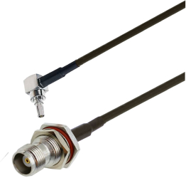 Cablu adaptor RF pigtail CRC9 male TNC female 15cm pentru conectare modem la antena GSM 3G 4G GPS WIFI LORA 