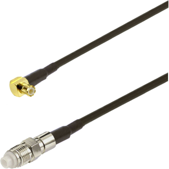 Cablu adaptor RF pigtail MMCX male FME female 30cm pentru conectare modem la antena GSM 3G 4G GPS WIFI LORA