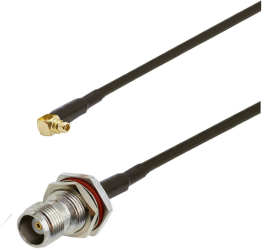 Cablu adaptor RF pigtail MMCX male TNC female 20cm pentru conectare modem la antena GSM 3G 4G GPS WIFI LORA