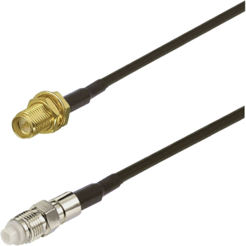 Cablu adaptor RF pigtail RPSMA female FME female 20cm pentru conectare modem la antena GSM 3G 4G GPS WIFI LORA 