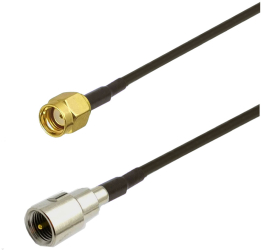 Cablu adaptor RF pigtail RPSMA male FME male 30cm pentru conectare modem la antena GSM 3G 4G GPS WIFI LORA 