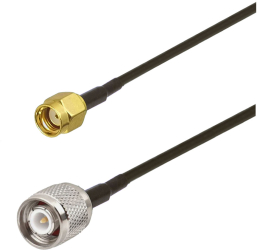Cablu adaptor RF pigtail RPSMA male TNC male 2m pentru conectare modem la antena GSM 3G 4G GPS WIFI LORA 